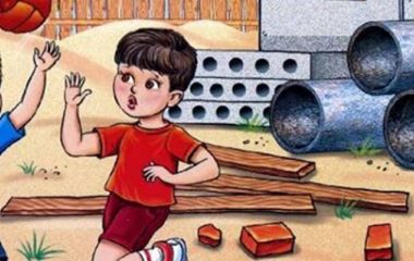 Безопасность детей во время строительных работ